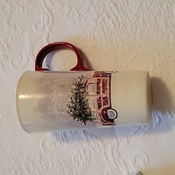 Christmas ceramic travel cup - Picture 3 of 5